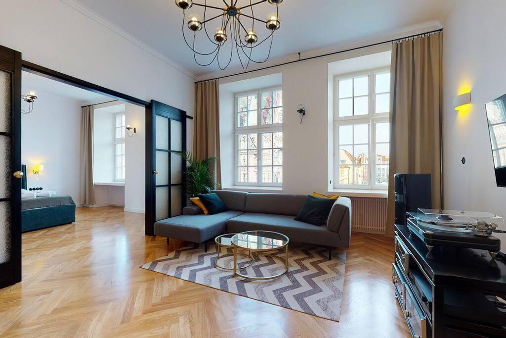 Ferienwohnung Big Modern Apart - Market Square - Nice View - Next To Town Hall Breslau Exterior foto