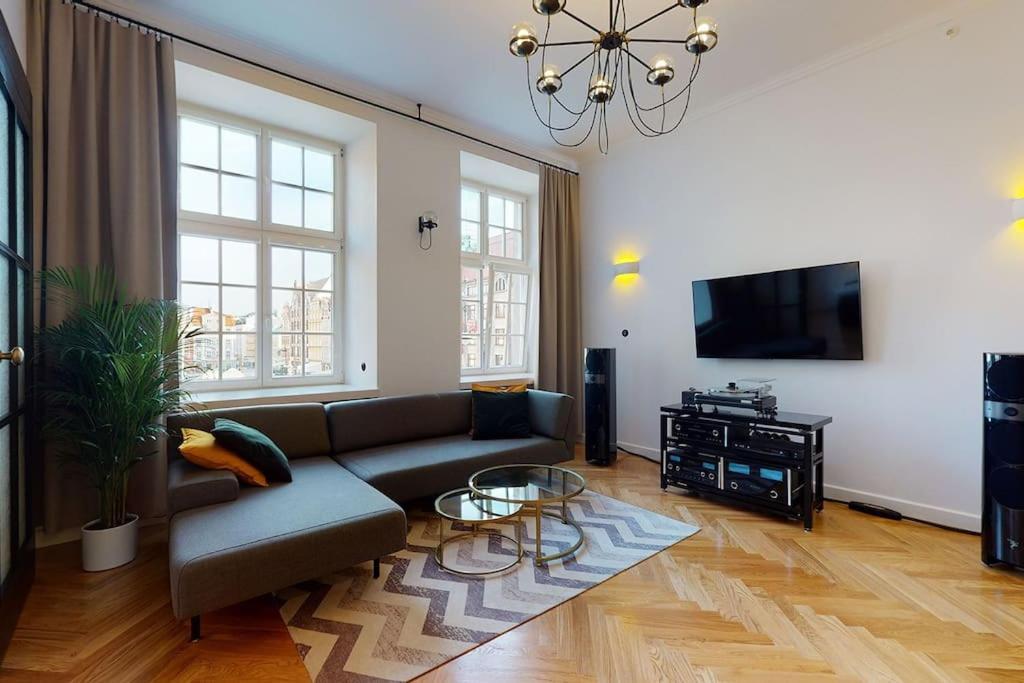 Ferienwohnung Big Modern Apart - Market Square - Nice View - Next To Town Hall Breslau Exterior foto
