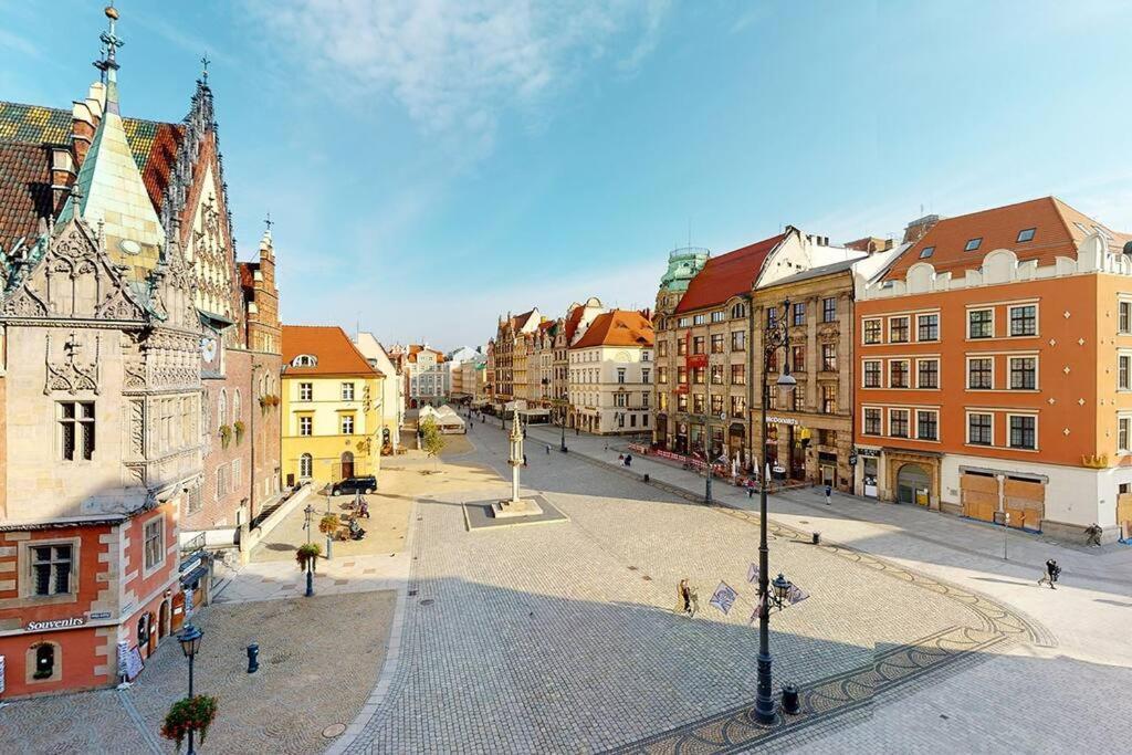 Ferienwohnung Big Modern Apart - Market Square - Nice View - Next To Town Hall Breslau Exterior foto